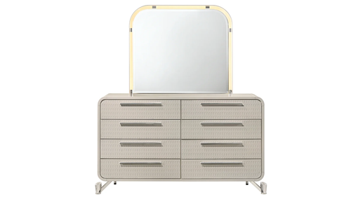 Delilah Bedroom Set in Beige
