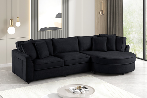Elva Sectional with Reversible Chaise