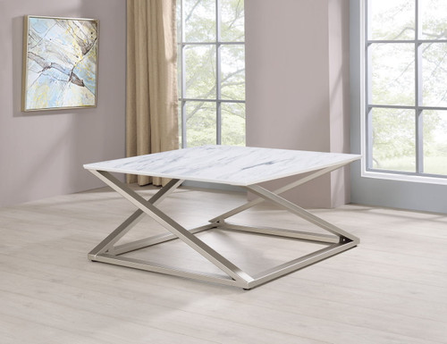 Zurich - Table With Faux Marble Top