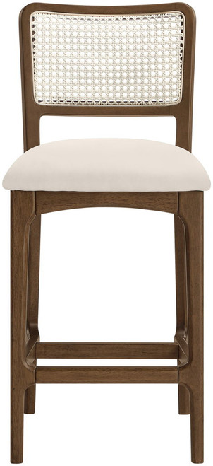 Atrium - Counter Stool With Brushed Brown Base (Set of 2)