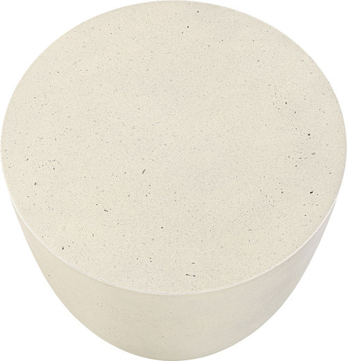 Reggio - Concrete Indoor / Outdoor End Table - Cream