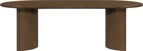 Caldra - Oak Veneer And Solid Wood Dining Table