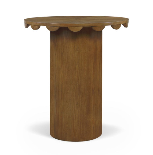 Dahlia - Solid Wood And Natural Cane Table