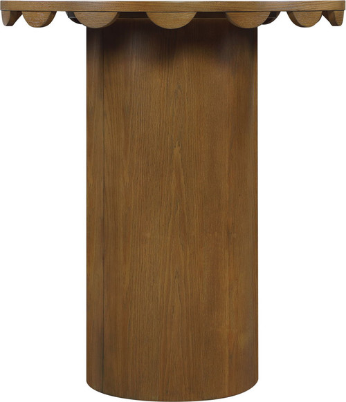 Dahlia - Solid Wood And Natural Cane Table