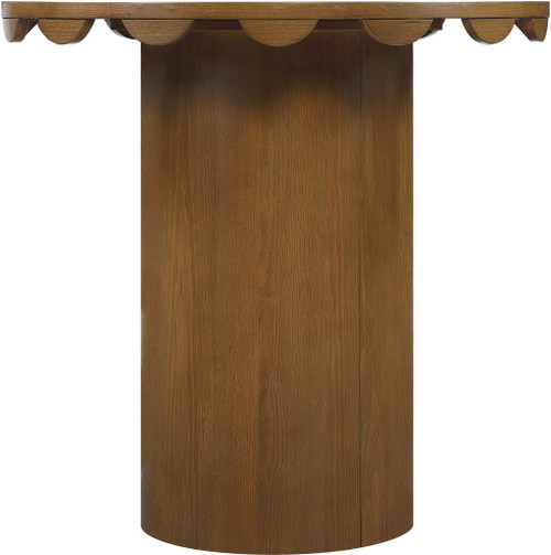 Dahlia - Solid Wood And Natural Cane Table