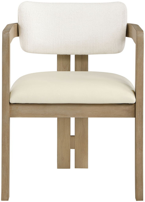 Ravina - Upholstered Dining Chair With Stained Natural Base (Set of 2)