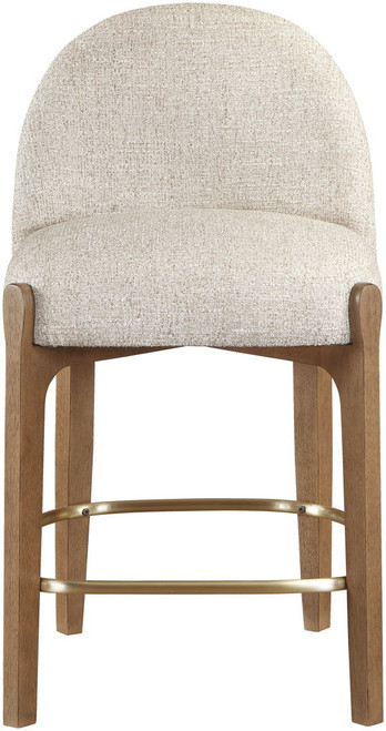 Torino - Counter Stool With Brushed Brown Base