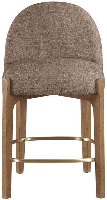 Torino - Counter Stool With Brushed Brown Base