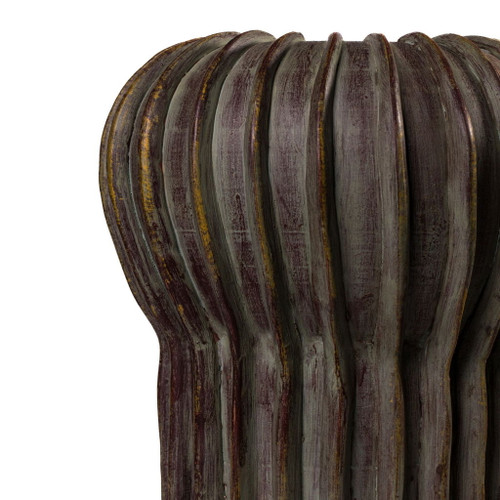 Visha - Terracotta Vase - Gray Green