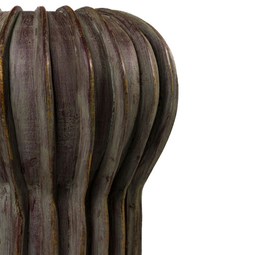 Visha - Terracotta Vase - Gray Green