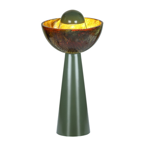 Rising - Resin Table Lamp - Green
