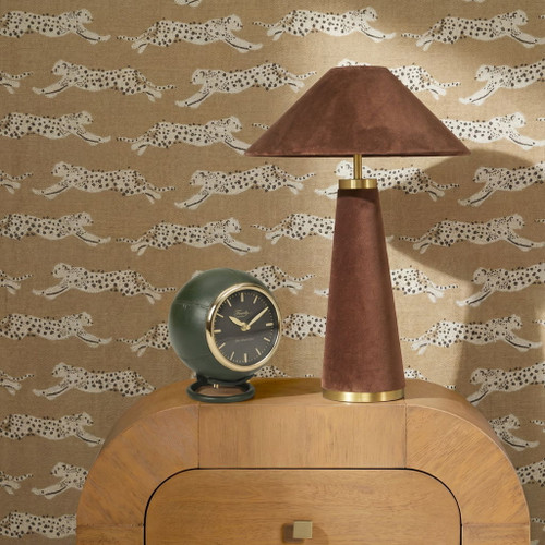 Draper - Designer Standing Accent Clock - Dark Green