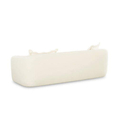 Lou - Performance Velvet Sofa - Cream