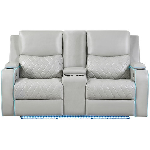 Luna - Power Console Loveseat