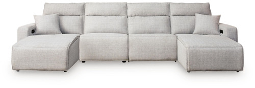 Modmax II - Reclining Sectional - Stone