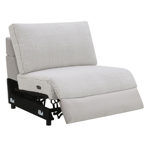 Tarrance - Modular Power Armless Recliner - Gray