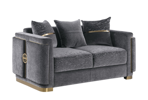 Capri Living Room Set in Fabric