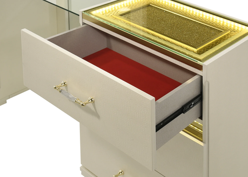 Brillia Modern Ivory Vanity Set