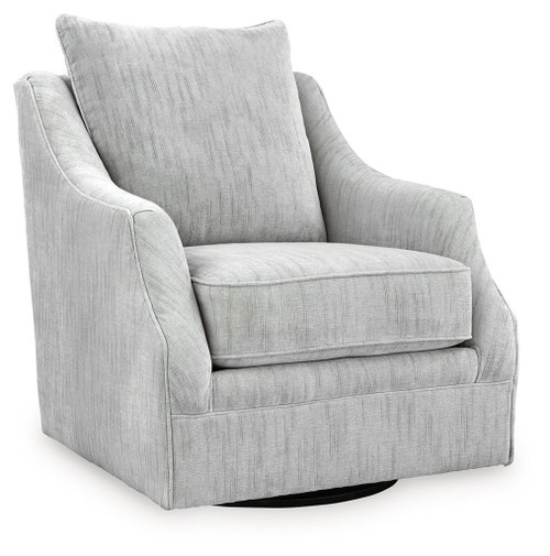 Gubbins - Swivel Accent Chair - Gray