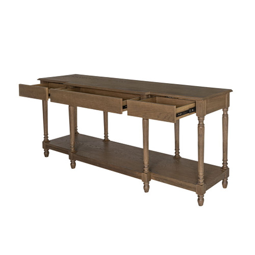 Martha - Console Table - Dark Brown