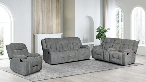 Farrah Gray 3PC Reclining Set by Happy Homes