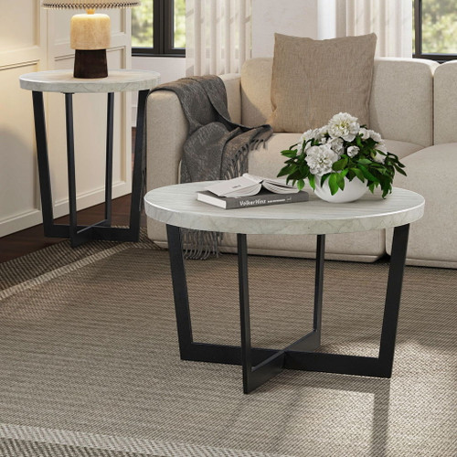 Pierce - 3 Piece Set (Cocktail Table And 2 End Tables) - Black