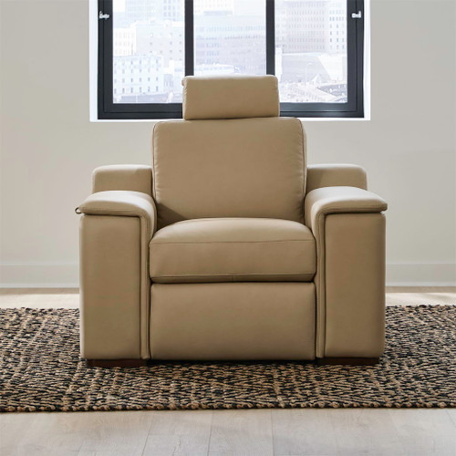 Armon - Chair With Power Footrest & ZG - Oslo Fawn