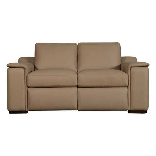 Armon - Sofa With Power Footrest & ZG - Oslo Fawn