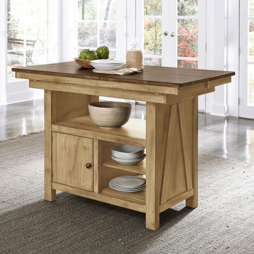 Lindsey Farm - Trestle Table - Brown