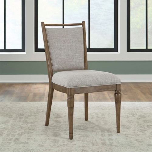 Hickory Grove - Upholstered Side Chair - Heirloom Brown