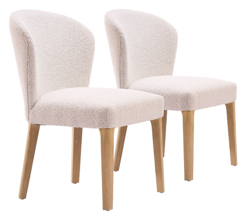 Mondstein - Dining Chair (Set of 2) - White / Ivory