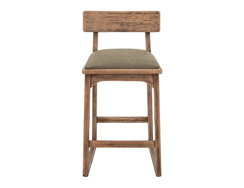 Balam - 24" Barstool (Set of 2) - Light Brown