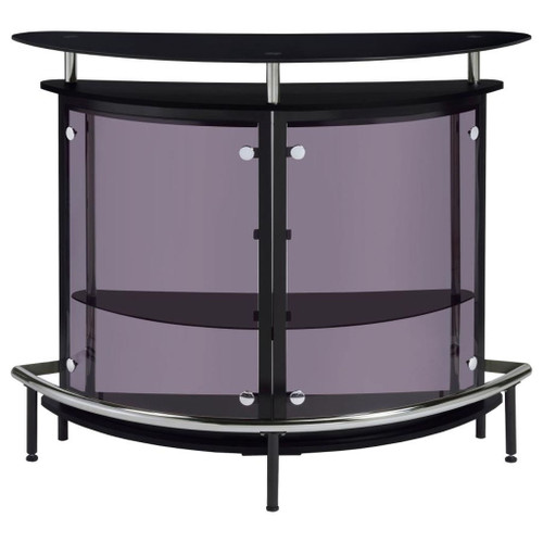 Amarillo - Freestanding Glass Top Home Bar Wine Cabinet