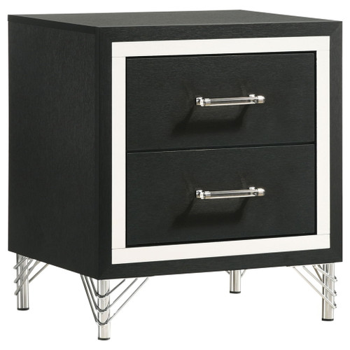 Lucia - 2-Drawer Nightstand - White