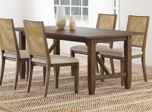 Matisse - Rectangular Wood Dining Table - Dark Brown