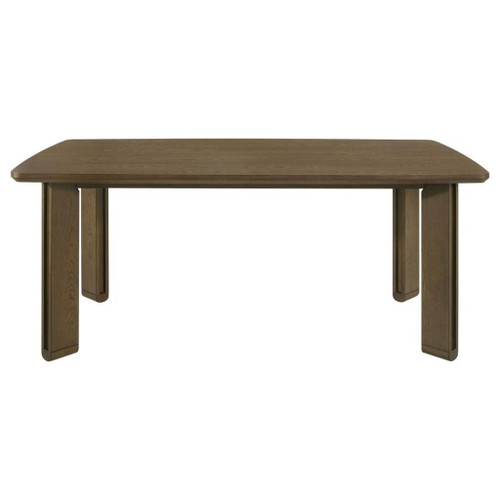 Ottowa - Rectangular Wood Dining Table - Brown