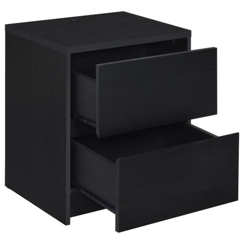 Westpark - 2-Drawer Nightstand LED Lights And USB