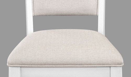 Wendy - Counter Height Chair (Set of 2) - White / Beige