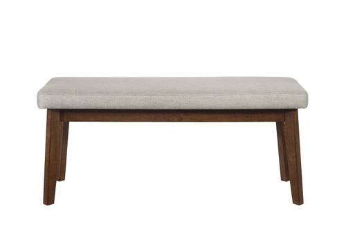 Salerno - Bench - Gray / Brown