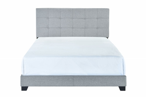 Florence - King Bed - Gray