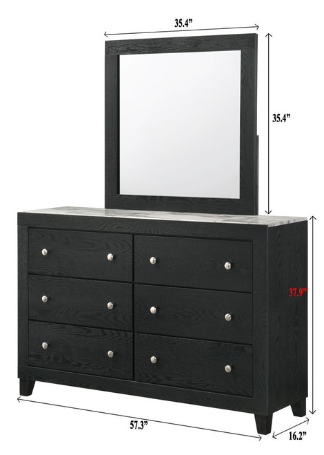 Cadence - Dresser - Black