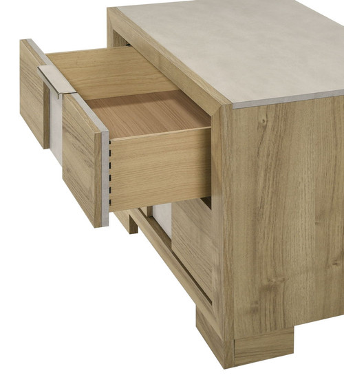 Rangley - Night Stand - Driftwood