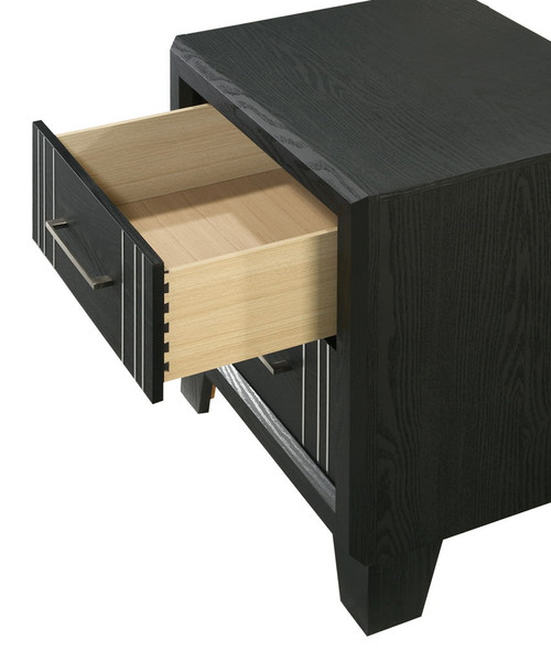 Charlie - Nightstand - Charcoal