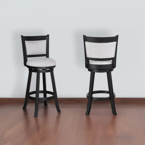 Cecil - Swivel Bar Stool (Set of 2) - Dove