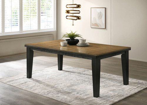 Bardstown - 5 Piece Dining Room Set - Wheat / Charcoal
