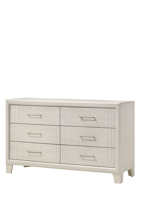 Charlie - Queen 5 Piece Bedroom Set - White