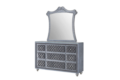 Cameo - Queen 4 Piece Bedroom Set - Gray