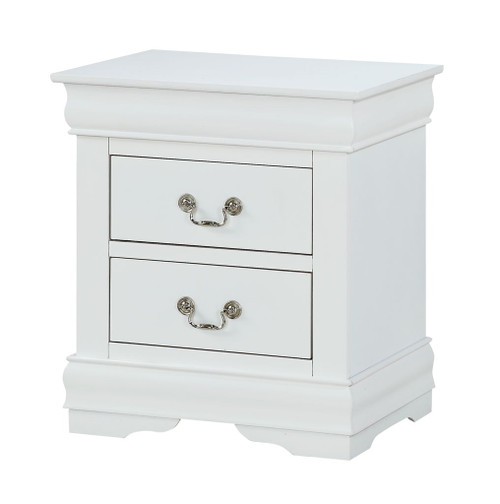 Louis Philip - Full 4 Piece Bedroom Set - White