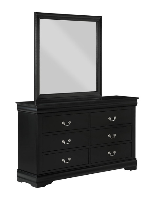 Louis Philip - Twin 4 Piece Bedroom Set - Black