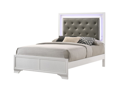 Lyssa - Full 5 Piece Bedroom Set - White